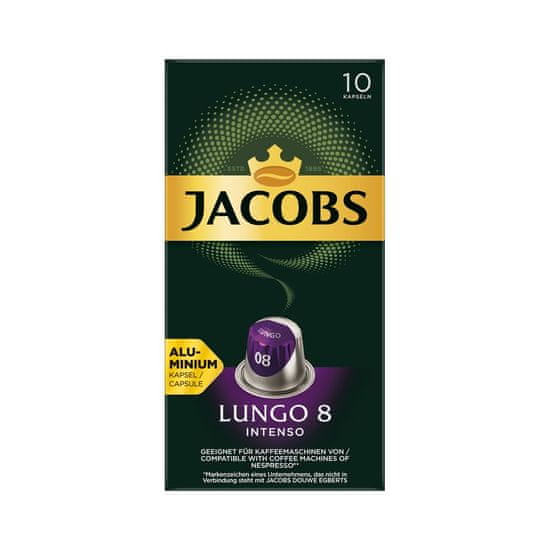 Jacobs Espresso Lungo intenzita 8, 10 ks kapslí pro Nespresso®*