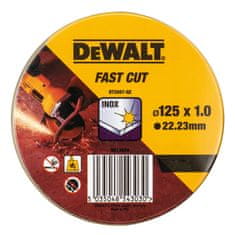DeWalt Řezné kotouče na kov, 125 x 1 mm, 10 ks - DT3507