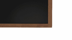 tabule černá křídová v dřevěném rámu 100x80cm - voděodolná,TB108WR