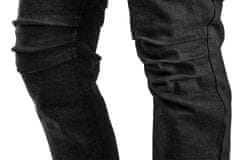 NEO TOOLS Panské pracovní džínové kalhoty, 5 kapes, černé, Velikost XXXL/58