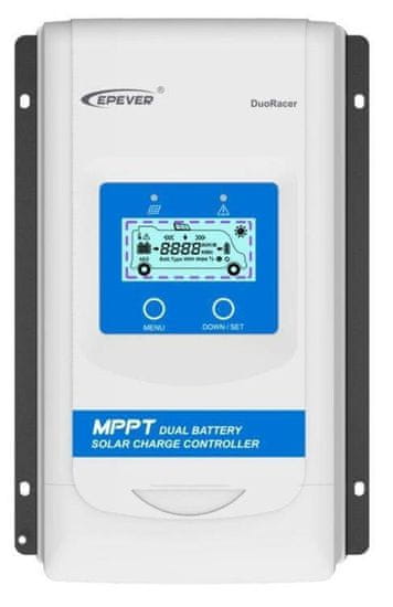 HADEX MPPT solární regulátor EPsolar 60VDC/ 10A DuoRacer - 12/24V