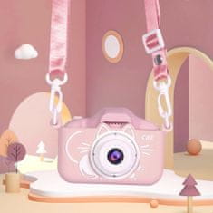 MG C9 Cat dětský fotoaparát, růžový