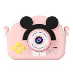 MG C13 Mouse dětský fotoaparát, růžový