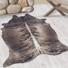 Ayyildiz Kusový koberec Etosha 4115 brown (tvar kožešiny) 100x135 tvar kožešiny