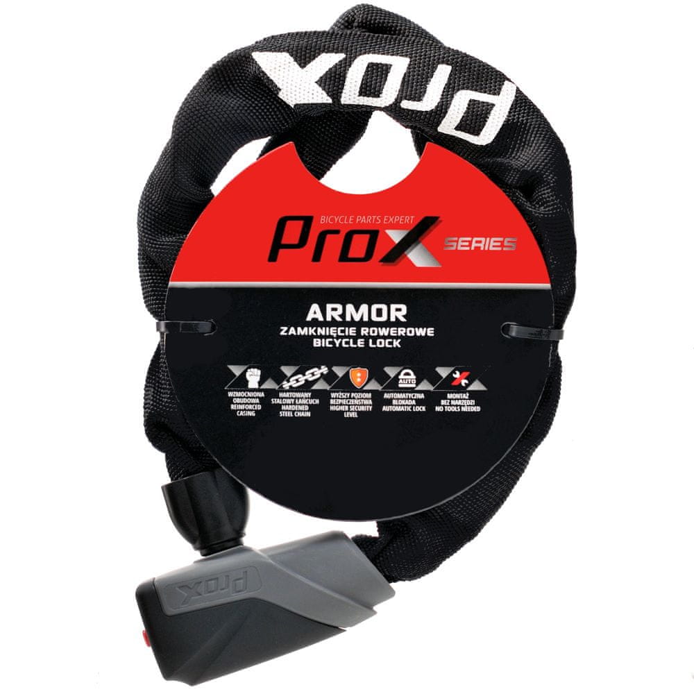 Levně PROX Zámek Prox Armor 6X1000 mm. 2 x klíč - rozbaleno