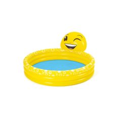 Bestway Dětský nafukovací bazén s vodní fontánkou Smajlík