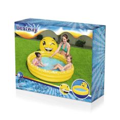 Bestway Dětský nafukovací bazén s vodní fontánkou Smajlík