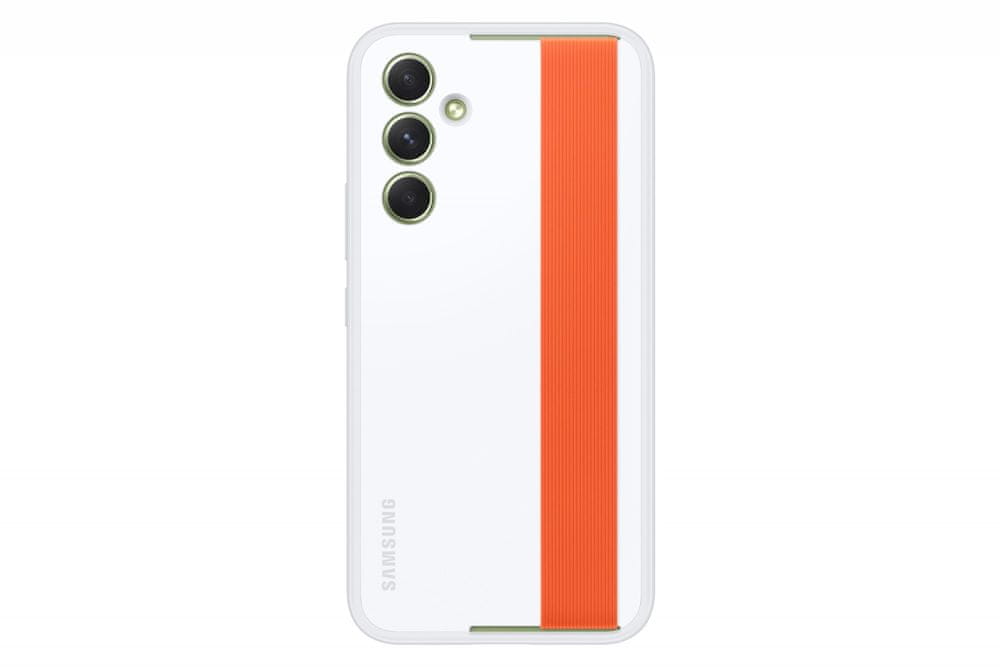Levně Samsung Haze Grip Case Galaxy A54 5G, White EF-XA546CWEGWW