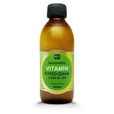 Zdravý svet Lipozomální vitamín C + D3 + zinek 200 ml
