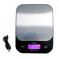 WeiHeng WH-B28 USB kuchyňská voděodolná váha do 10kg / 1g