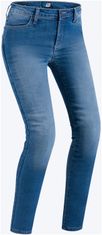 PMJ kalhoty jeans SKINNY dámské modré 32