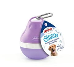 RECORD Cestovní láhev na vodu pro psa s miskou malá fialová