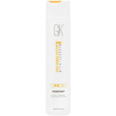 GK Hair Resistant kúra pro narovnání vlasů, zabraňuje krepatění vlasů. Opravuje a omlazuje prameny vlasů., 300ml