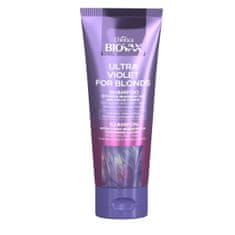 ultra violet intenzivně regenerační tónovací šampon pro blond a šedivé vlasy 200ml