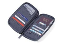 Troika Pouzdro na cestovní dokumenty "Safe flight", RFID čipy, šedá, TRV20/GY