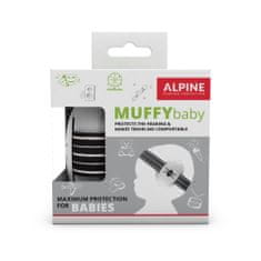 Alpine Muffy Baby - dětské chrániče sluchu BLACK