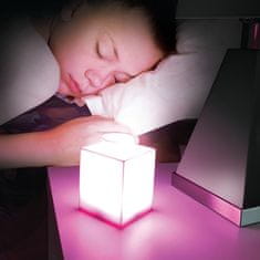 LEGO LED Lite Classic Silikonová kostka noční světlo - růžová