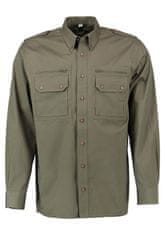 textil Orbis košile zelená 0745/56 dlouhý rukáv se zipem Varianta: 41/42