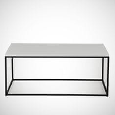 Kalune Design Konferenční stolek Cosco bílo-černý 