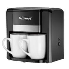 Kávovar na překapávanou kávu Techwood na 2 šálky (černý)