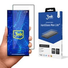 3MK tvrzené sklo HardGlass Max Lite pro Samsung Galaxy S24 Ultra, černá