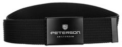 Peterson Pánský černý pásek - 135