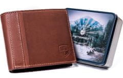 Peterson Klasická kožená pánská peněženka na karty