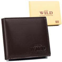Prostorná, kožená pánská peněženka s kapsou na registrační list