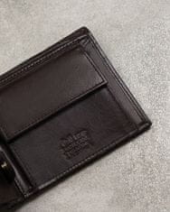 Prostorná, kožená pánská peněženka s kapsou na registrační list