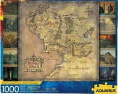 Puzzle Pán Prstenů: Mapa Středozemě 1000 dílků