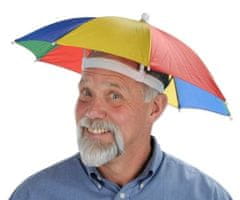 Deštník na hlavu 54 cm, vícebarevný