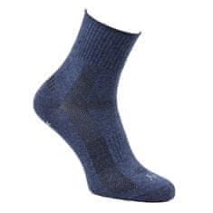  zkrácené antibakteriální ponožky jemný svěr Siltex 93007 3pack, modrá, 47-50