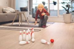 BS Toys Bowling - červená & bílá