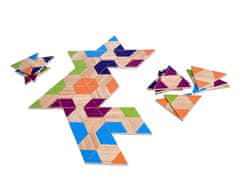 BS Toys Domino - trojúhelníky