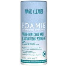 Foamie Foamie - Powder to Milk Face Wash Magic Cleanse - Mycí pudr na obličej 40.0g 