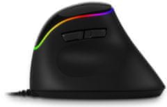 Connect IT Game FOR HEALTH ergonomická vertikální myš (CMO-2800-BK)