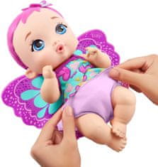 Mattel My Garden Baby Miminko - purpurový motýlek GYP09