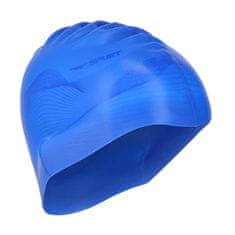 Silikonová čepice G-Type F206 men se vzorem, modrá