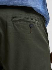 Selected Homme Khaki chino kraťasy Selected Homme Miles S