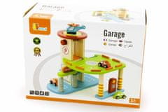Viga Toys Dřevěná garáž