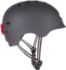 Bluetouch Bezpečnostní helma černá s LED "L"