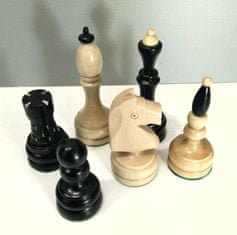 Dřevěné–šachy Klasická klubovka - figurky