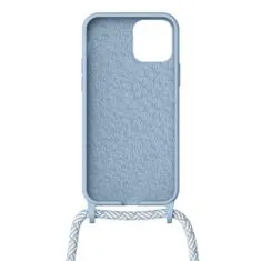 ArtWizz HangOn Silicone kryt pro iPhone 12 Pro Max se šňůrkou, modrý