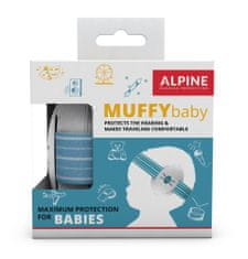 Muffy Baby - dětská izolační sluchátka MODRÁ