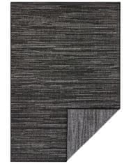 Elle Decor AKCE: 80x150 cm Kusový koberec Gemini 105549 Night Silver z kolekce Elle – na ven i na doma 80x150