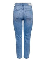 ONLY Dámské džíny ONLEMILY Straight Fit 15249500 Light Blue Denim (Velikost 27/32)
