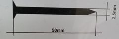 Ahomi Ocelový hřebík 2,5x50mm