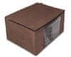 My Best Home Úložný box-organizér na lůžkoviny a oblečení, hnědá, 60x45x30 cm Mybesthome